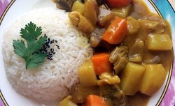 家里的咖喱牛肉饭绝对比外面的好吃