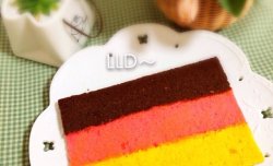 德国国旗蛋糕