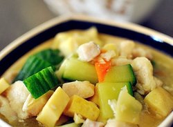 三鲜鸡丁