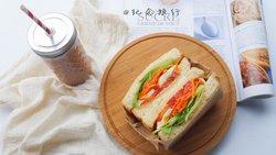 洋气的早餐 网红沼三明治