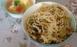 好吃的干面条