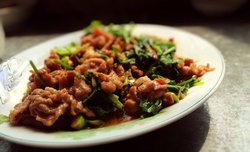 芫爆牛肉--私家超鲜美下饭菜