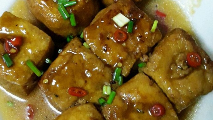 油豆腐塞肉