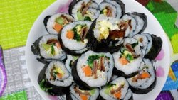 培根紫菜卷