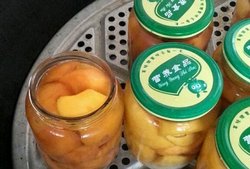 有机黄桃罐头