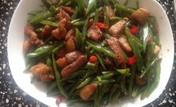四季豆炒肉（家常）