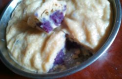 紫薯夹心马拉糕
