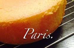 【Paris.】不开裂的戚风蛋糕