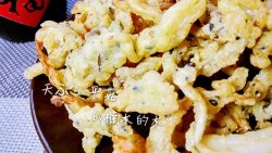 天妇罗就高大上吗～不就是咱的炸蔬菜or炸平菇吗？