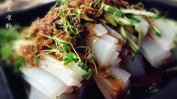 自制健康美味的--绿豆凉粉