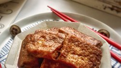 上海味，蜜汁豆干