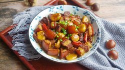 板栗烧肉