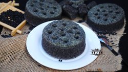 煤球蛋糕~蒸着吃