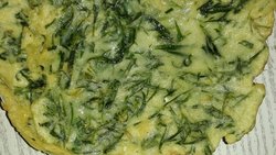 扫帚苗菜鸡蛋软饼
