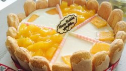 ★芒果冻芝士蛋糕★