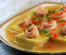 出水芙蓉——最是那一低头的温柔（快速解冻海鲜的小窍门）