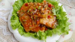 私房浇汁豆腐