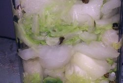 爽口腌白菜