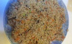 胡萝卜香菇炒饭