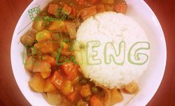 咖喱牛腩饭