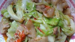 快手盐煎五花肉