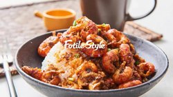 小龙虾盖饭