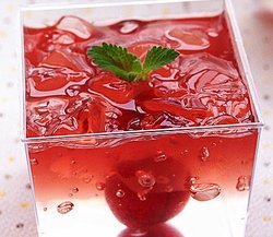 钻石红酒冻