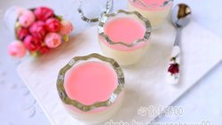 粉红的回忆（果冻鸡蛋布丁）