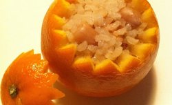 香橙八宝饭