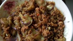 茄子炒肉