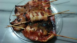 烤鱿鱼