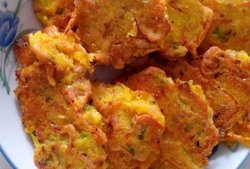 河虾玉米饼