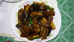 茄子炒肉