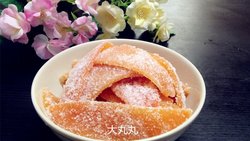 健康小零食—糖渍柚子皮