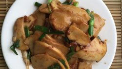 豆瓣酱炒杏鲍菇