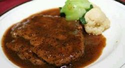 黑胡椒牛排    全熟    一般人都能吃的