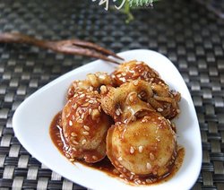 韩式凉拌墨鱼仔