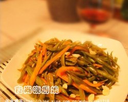 炒豆角丝