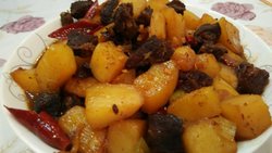 土豆烧牛肉