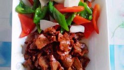 暴炒牛肉片