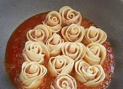 玫瑰花饺
