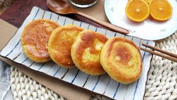 玉米发面糖煎饼