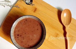 广式糖水——椰汁西米红豆沙