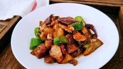 超费米饭的酱香茄子