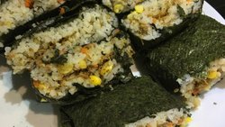 15分钟的便当，紫菜饭团