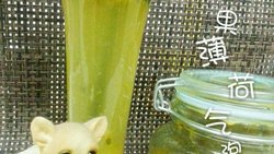 百香果薄荷气泡水
