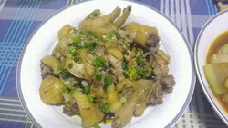 蒜香葱油鸡