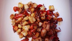健康美味 辣椒鸡丁