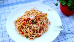 家常培根杂菜意面