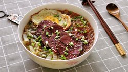 干切牛肉粉丝汤